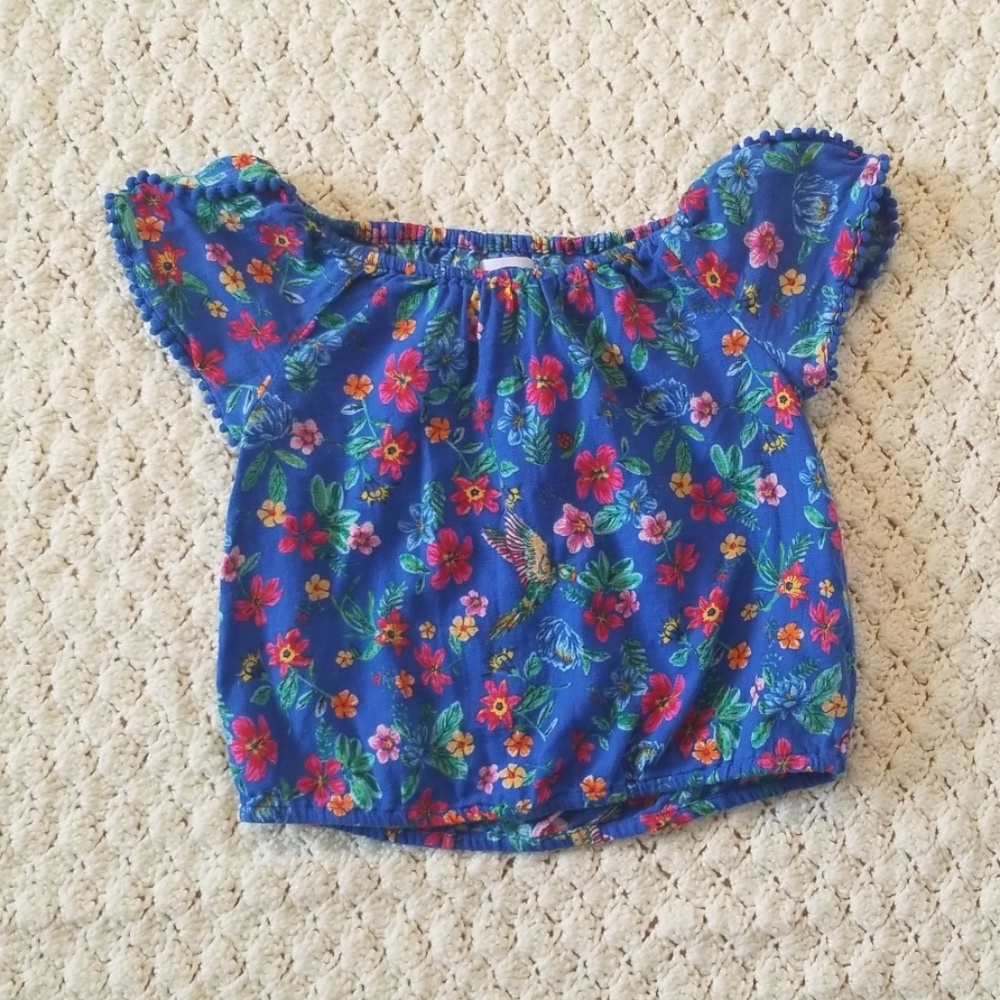 Old Navy floral blouse